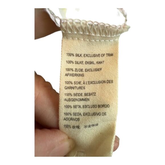 Johnny Was 100% Silk Floral Dress/Tunic Multicolor Pattern  M - Picture 11 of 12